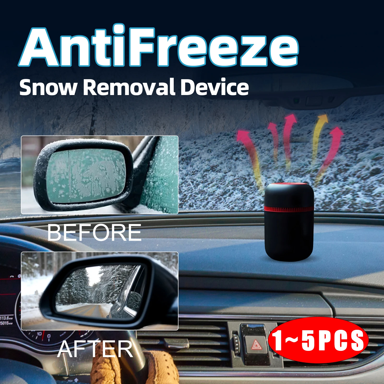 Anti-freezing Device Winter Anti Ice and Snow Cover Car Window Glass Jammer Windshield De-icer Anti-freeze and Anti-snow