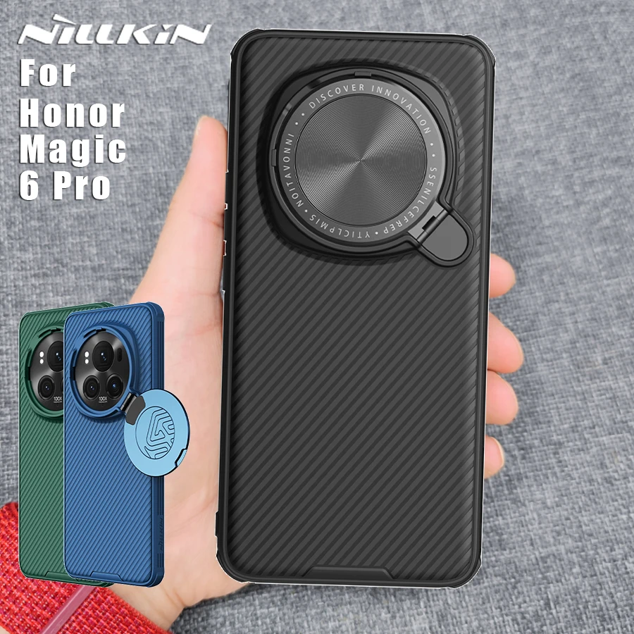 

NILLKIN for Honor Magic 6 Pro 5G case Slide Protect Lens Camera Protection CamShield Back cover for Magic6Pro