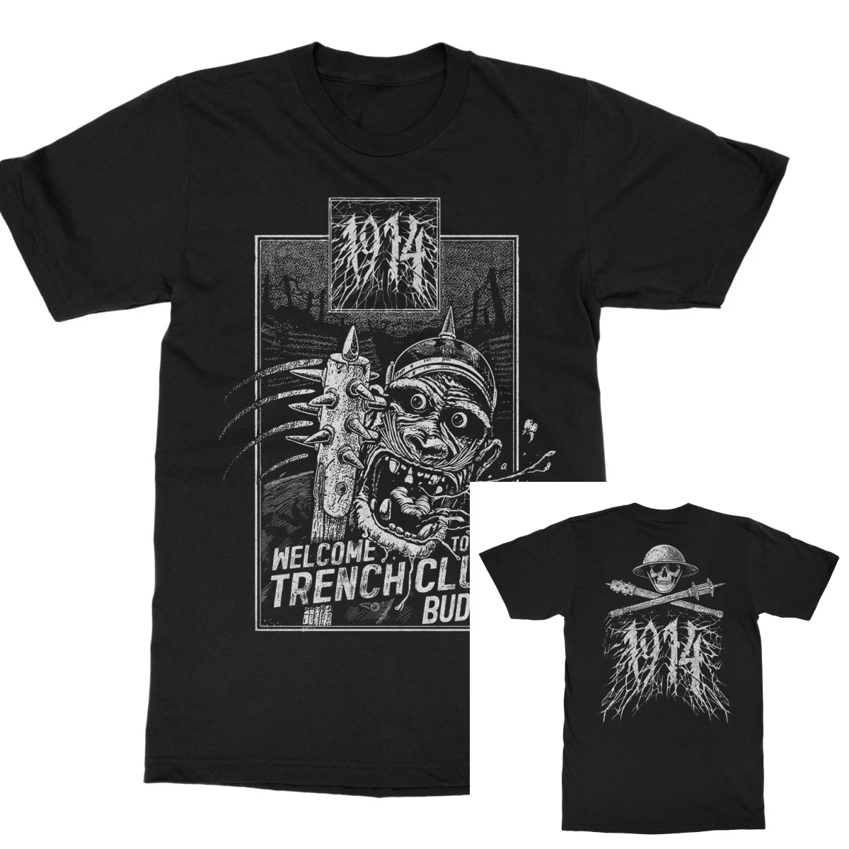 1914 Stosstrupp Band T-Shirt 100% Cotton Graphic Tee Men Women Summer Streetwear Top
