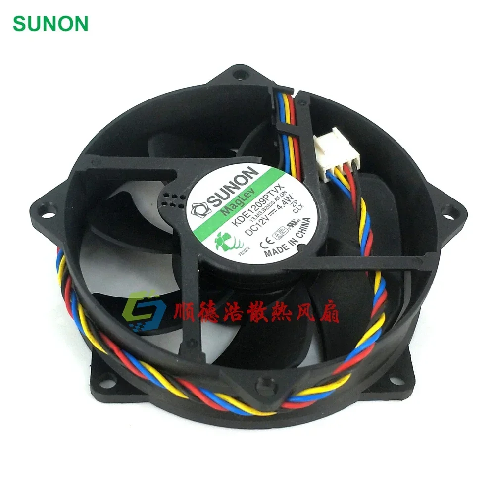 

+New 9cm for SUNON 8CM 8025 9225 90/80mm x 25mm KDE1209PTVX Maglev Cooler Cooling Fan 12V 7W2-pack