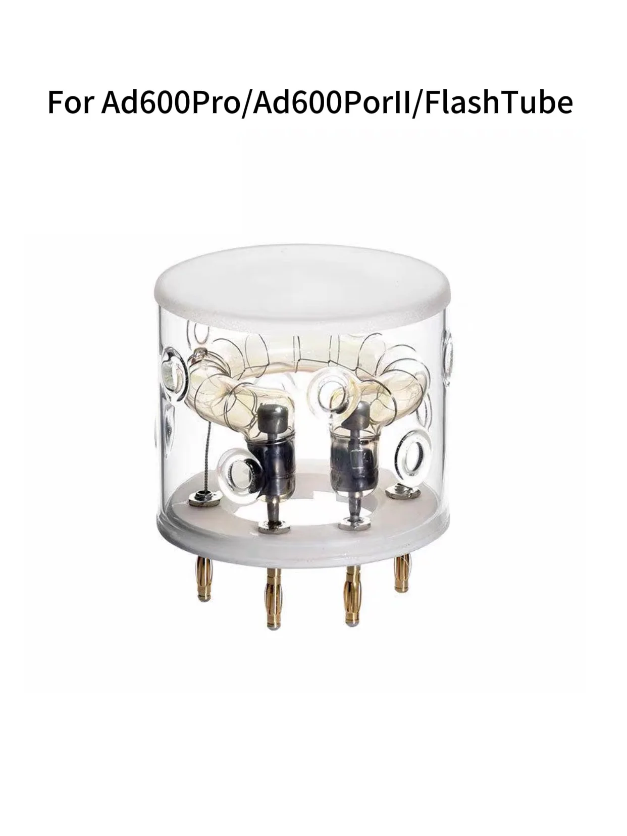 Suitable for Godox Ad600Pro/Ad600Proii/Ad600Bmii Outdoor Photography Lights, Flash Tubes, Direct Plug-In Lamp Heads, Flash Tubes