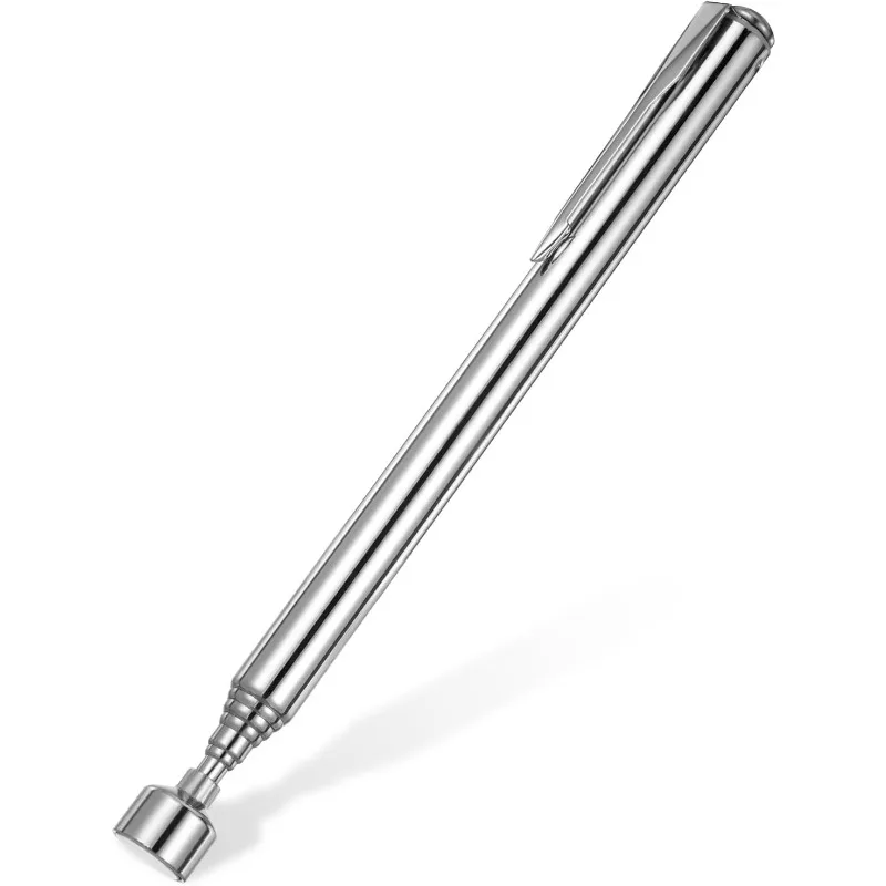 1pc 3-in-1 Heavy-Duty Magnetic Grabber Tool with Extendable Telescopic Pole & Non-Slip Grip - Heavy-Duty Magnetic Pickup
