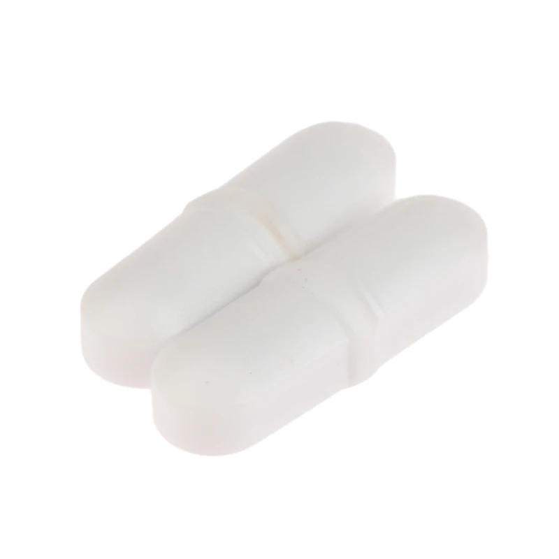 2Pcs Magnetic Stirrer Bar PTFE Magnetic Stirrer Mixer Stir Bars 6x20 mm Laboratory Chemical Stirring Bar image 3