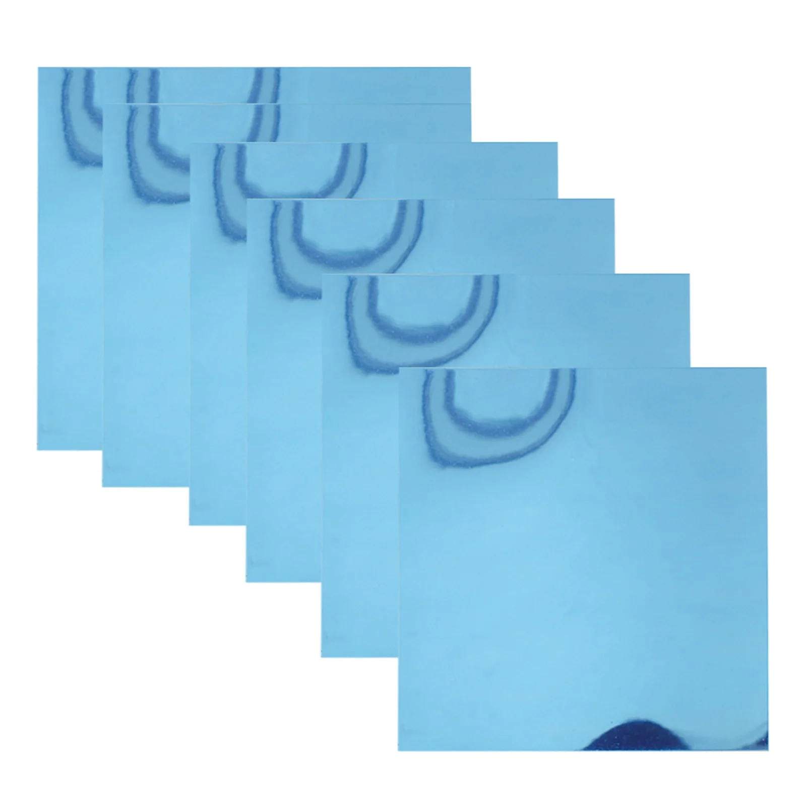 Flexibele reflecterende spiegelsheets, zelfklevende PET spiegeltegels, niet-glazen spiegelstickers voor thuisdecoratie en dagelijks gebruik