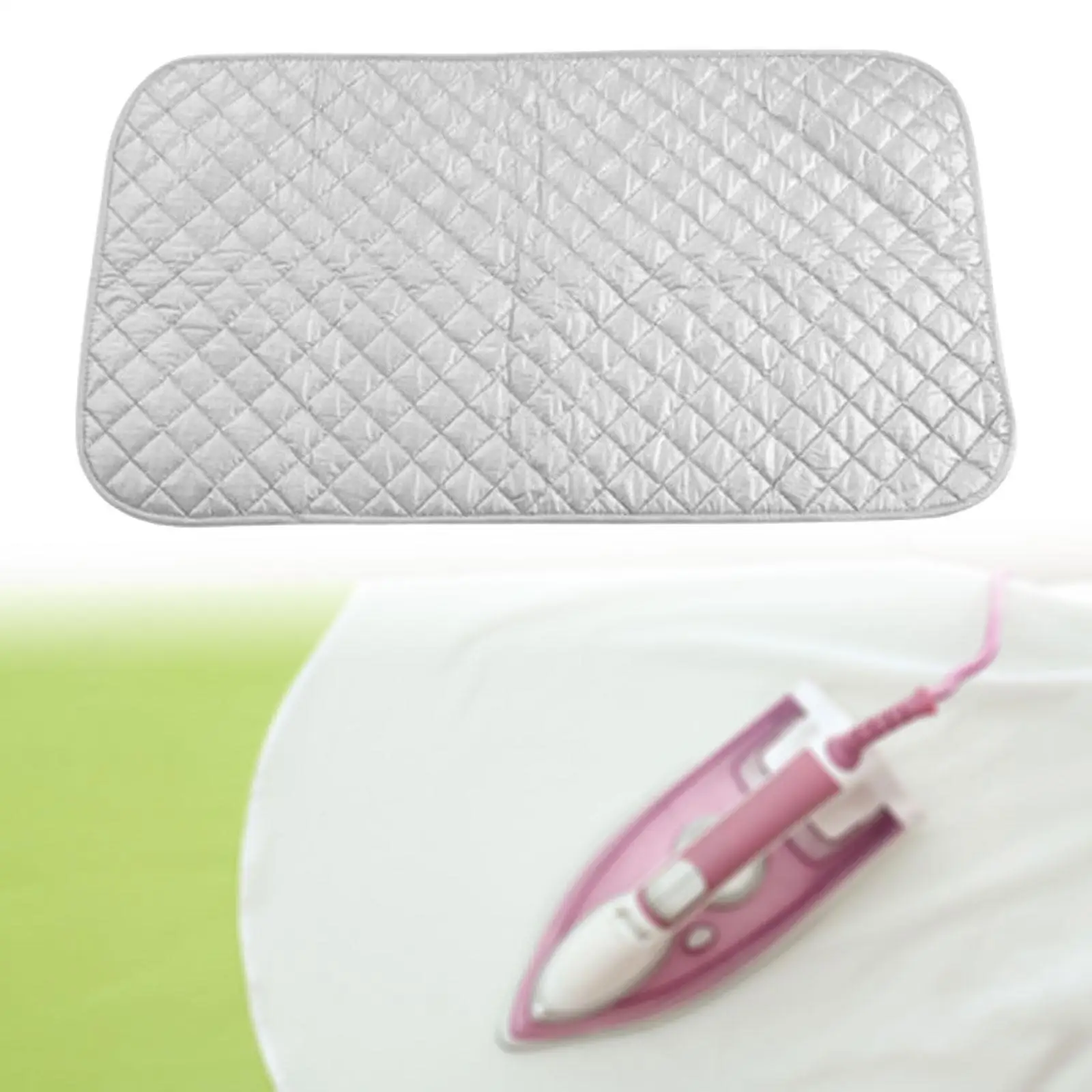 Ironing Blanket Foldable Ironing Mat Cotton Pad Non Slip Iron Board Cover for Sewing Room Laundry