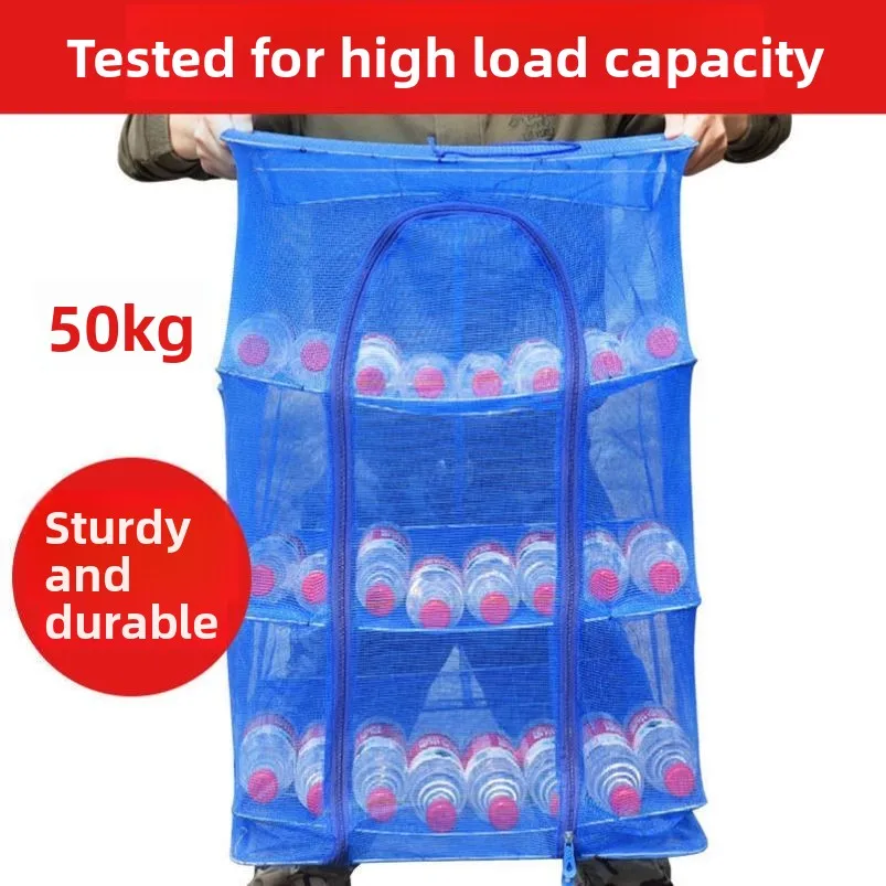 Multifunctional Drying Net Cage for Fish And Vegetable Drying Anti Fly Home Use Dry Goods Drying Basket Utility Tool