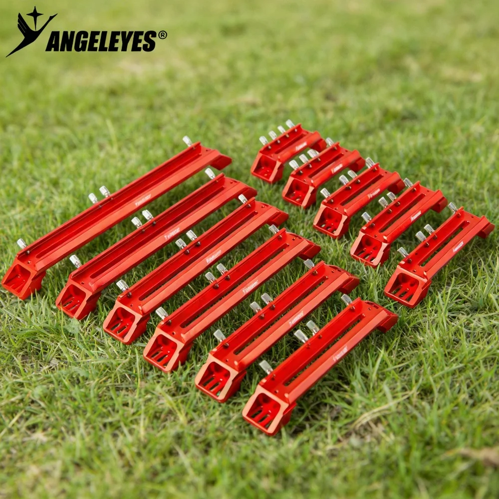 angeleyes-u-字型ダブテール溝ハンドル-105-375-ミリメートルスカイウォッチャー用スターガイドミラーボックス天体アクセサリー赤-黒