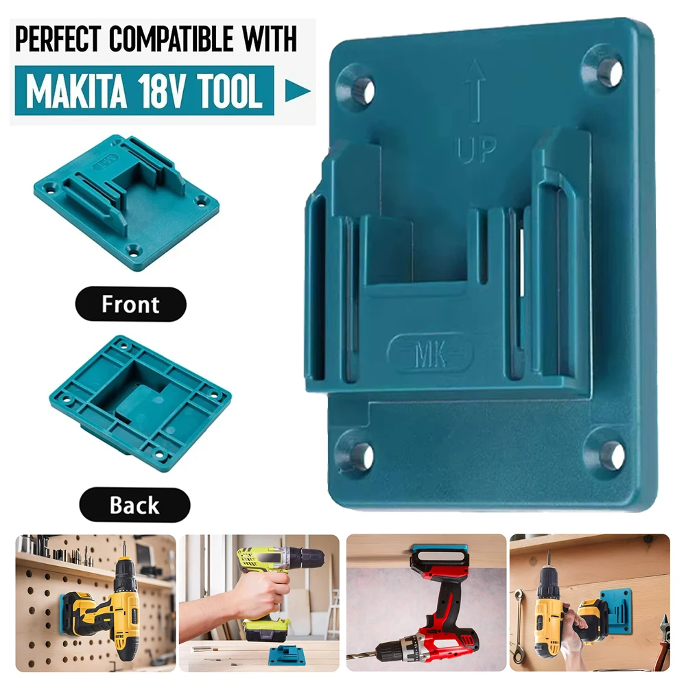 

5/10 шт. держатель для Bosch & Makita 18 В настенное крепление для аккумулятора, кронштейн для крепления на стене