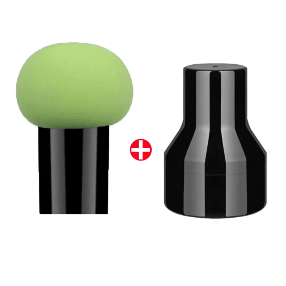 ฟองน้ำแต่งหน้ารูปเห็ดแบบใหม่ พร้อมกล่องเก็บ ใช้ได้ทั้งแบบแห้งและแบบเปียก พัฟแต่งหน้า แปรงรองพื้น เครื่องมือความงาม