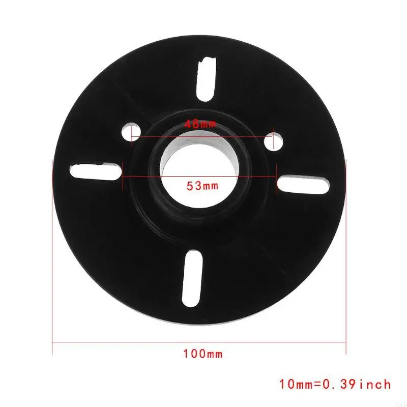 

N0HE Black Tweeter Treble Horn Adapter 51-87mm Circle Diameter Accessories 100mm Outer Diameter Horn Adapter Accessories