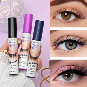 4D mascara is long-lasting, slender, curled and dense, waterproof, sweat-proof and…