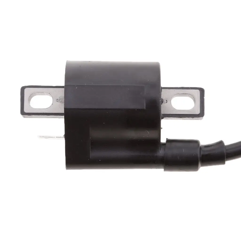 Black High Performance Ignition Coil Direct Fit for Yamaha YFM200 Moto-4 ATV Quad 1985 1986 1987 1989