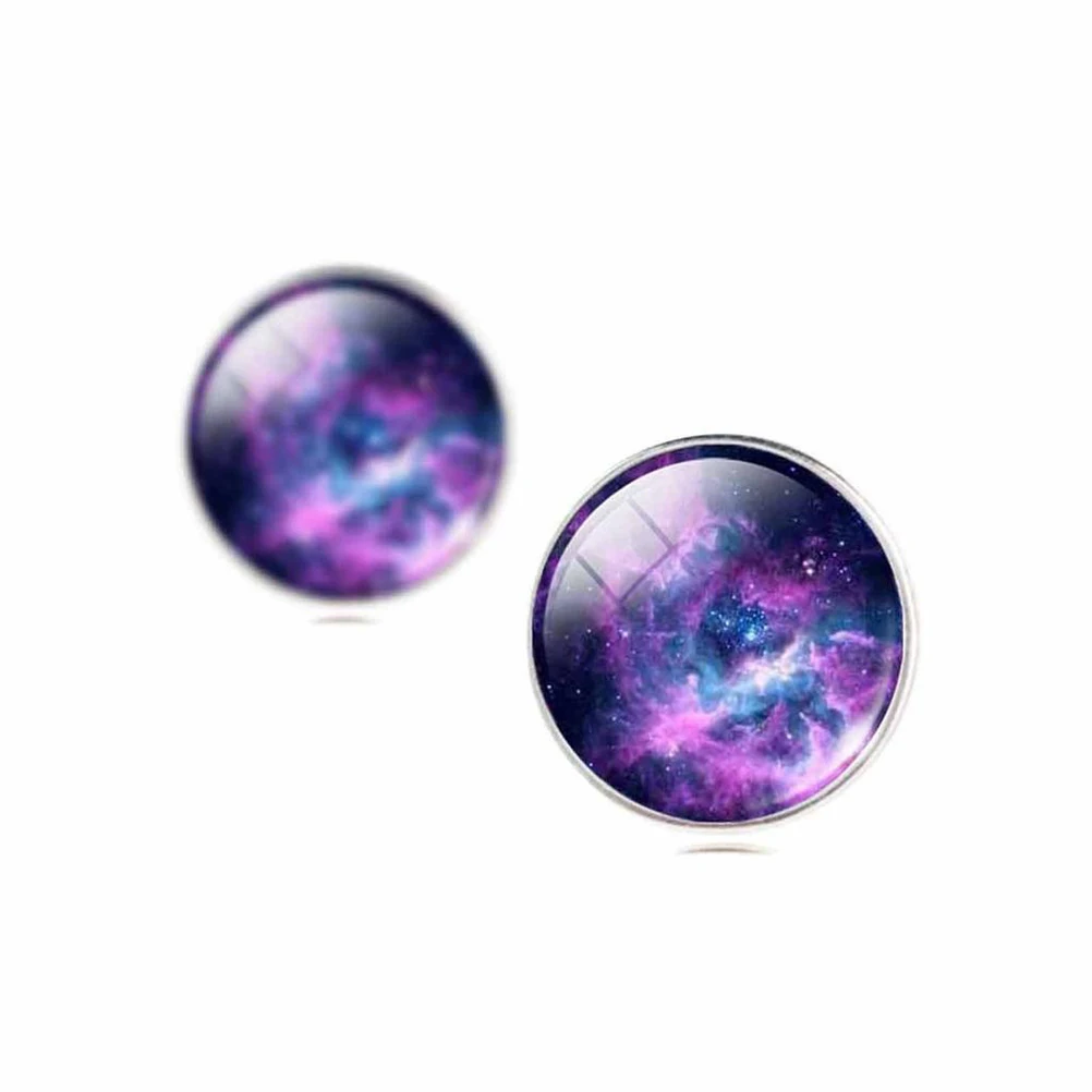 

3 Pcs Gem Jewelry Set Shiny Necklace for Women Earrings Necklaces Galaxy Charming