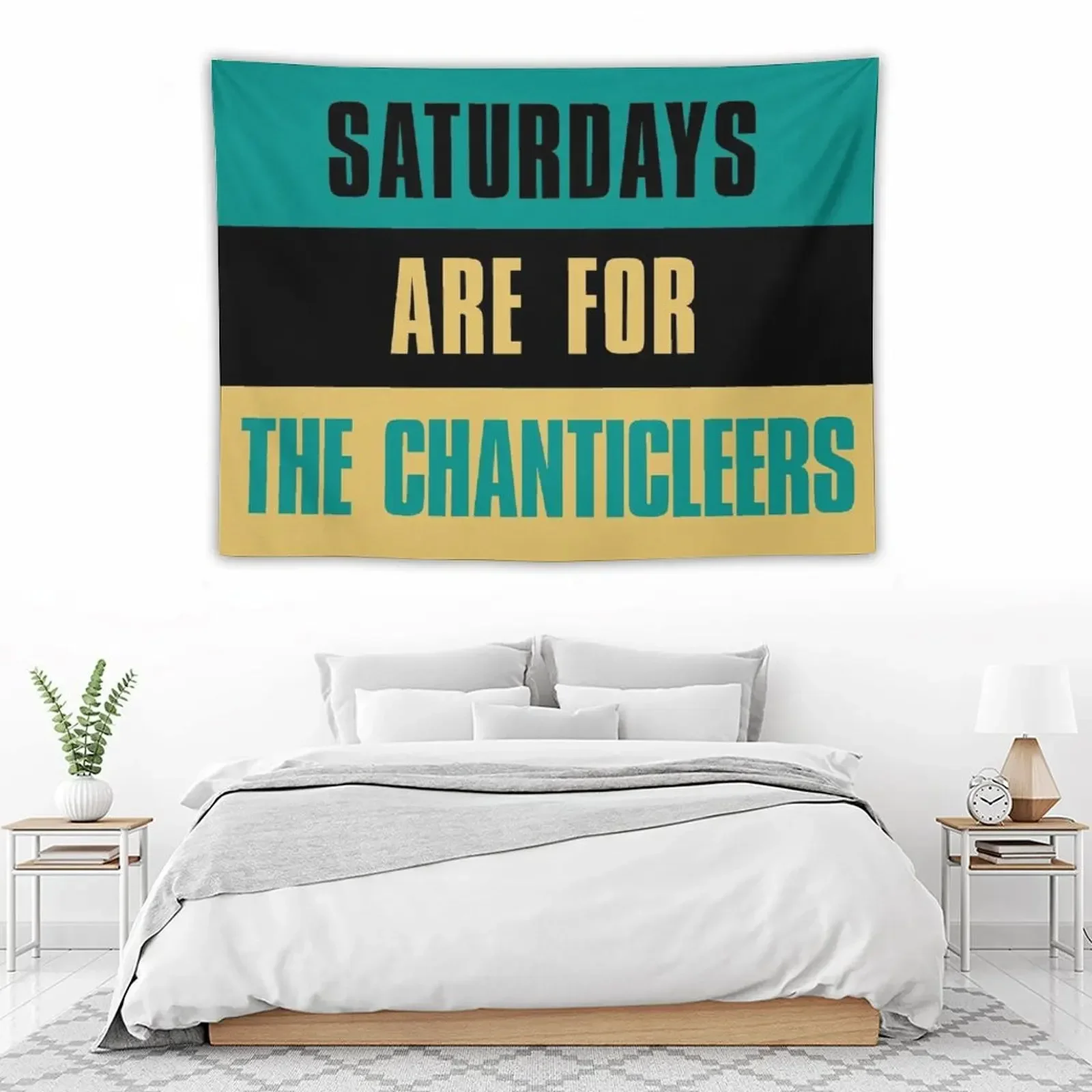 Saturdays sind für die Chant icle ers, Küsten carolina Universität Wandteppich Luxus Wohnzimmer Dekoration Wand Deko Wandteppich