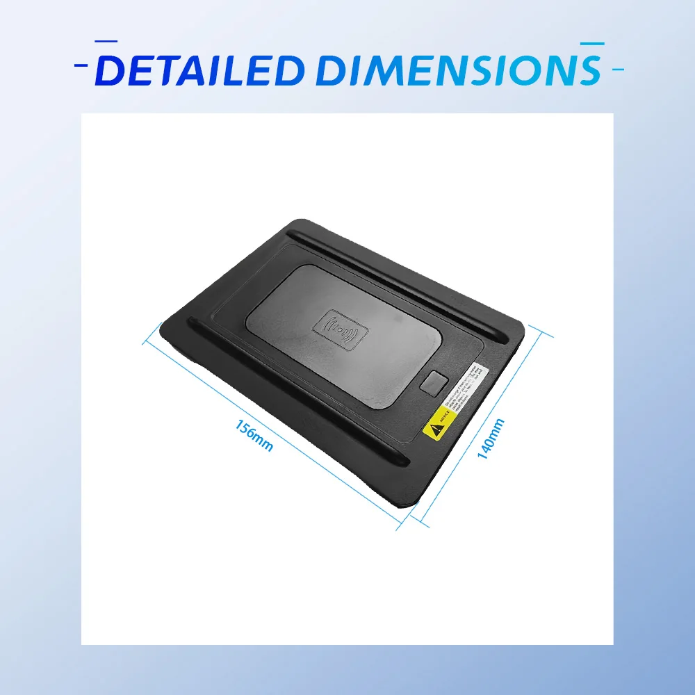 15W Wireless Charger for Jeep Compass 2020-2023 LHD QI Fast Charging Mobile Phone Holder Hidden Car Dashboard Accessory