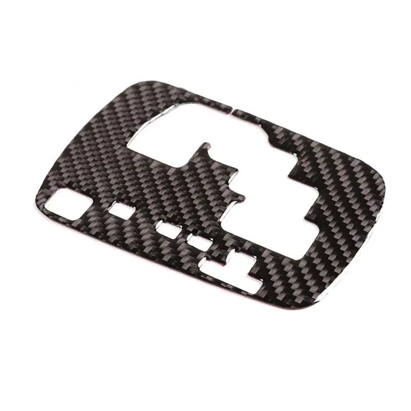 ABXN-Car Interior Styling Carbon Fiber Gear Shift Panel Cover Trim For Toyota Hilux 2015-2021
