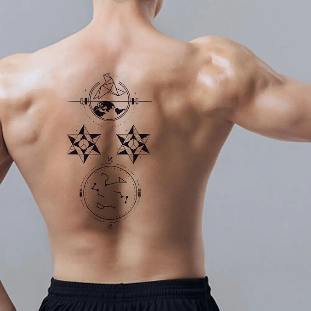 Für Schulter Tattoo 1 Blatt für langlebige Tattoo Aufkleber geruchlose 3D temporäre Aufkleber Schulter