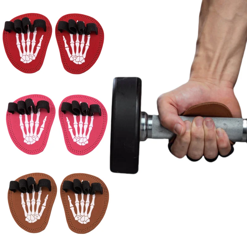 

Weightlifting Grip Pads Gym Workout Gloves for Men & Women Lifting Pads for Powerlifting Calisthenics Gymnastics Cross Fitness