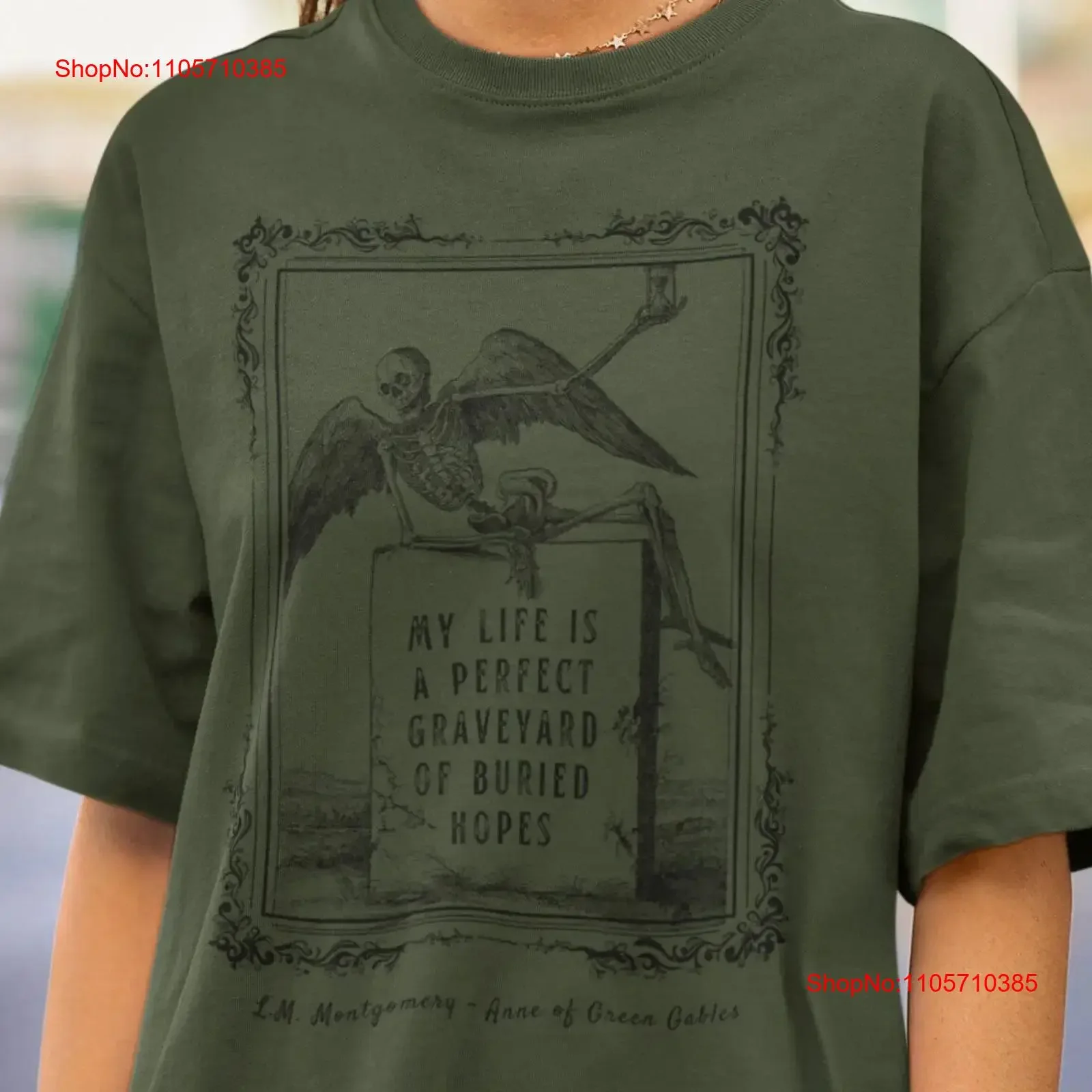 Anne of Green Gables T Shirt Fairy Grunge Dark Academia Light Clothing Cottagecore Mall Goth Bookish Fairycore Top vintage Soft