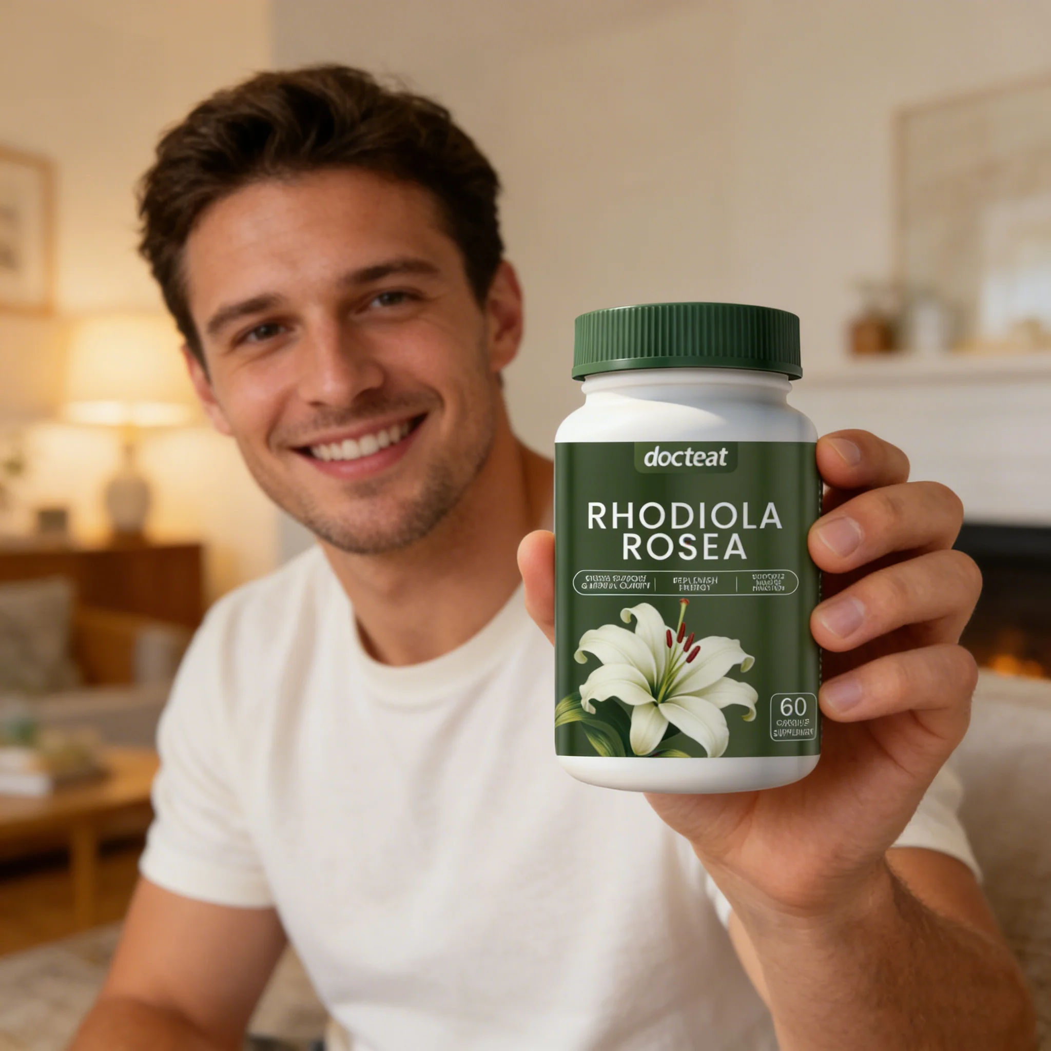 

DOCTEAT Men's Health Capsules Improve Emotions Improve Attention Enhance Physical Fitness Relieve Fatigue Body Care Capsules