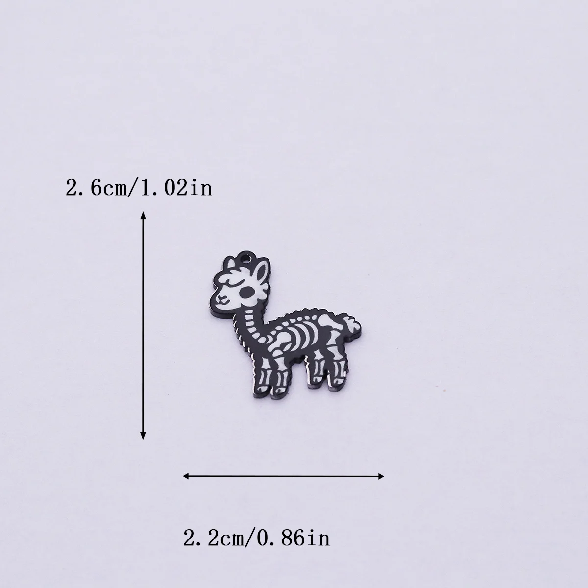 2pcs Stainless Steel Bat Witch Unicorn Flamingo Charms Pendant For Necklace Earrings DIY Handmade Jewelry Making Accessories