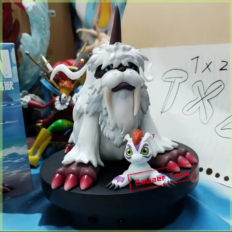 

Digimon Adventure Action Figurine Model Pvc 17cm Anime Figure Ikkakum Figures Ornament Gomamon Collection Dolls Decoration Toys