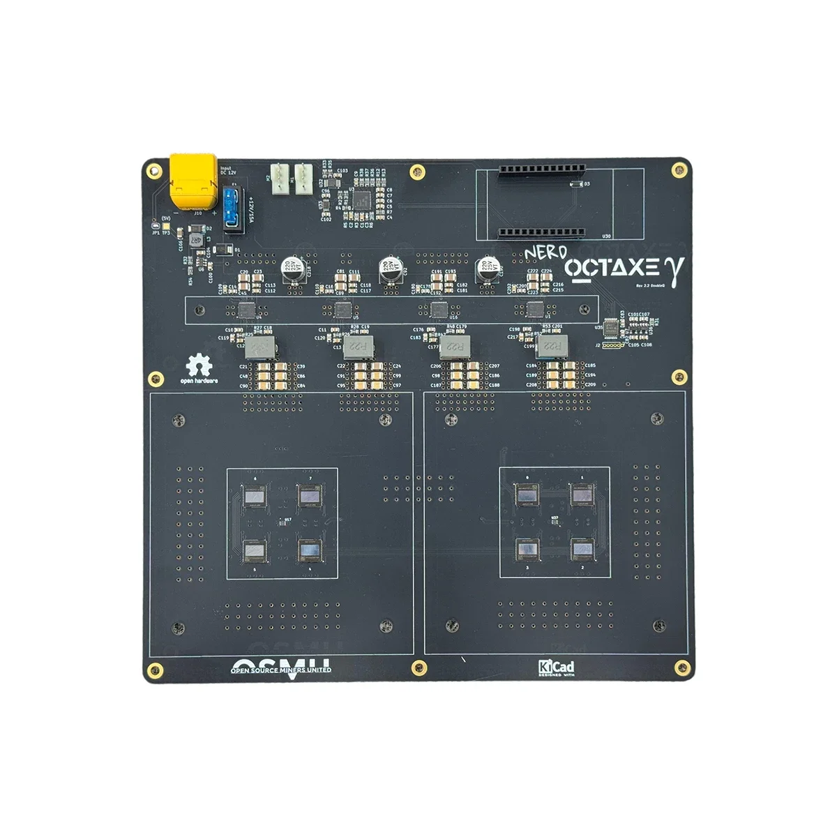 9.6TH/s NerdOCTaxe Hydro Accessories PCBA Board With BM1370 Chip DIY Bitcoin Miner Lottery Solo Mining BTC Crypto Mining Machine
