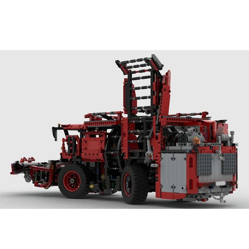 Farmland Crane Tractor Beet Harvester MOC-241836 Building Blocks 3,747 Pieces Adult Birthday Christmas New Year Toy Gift