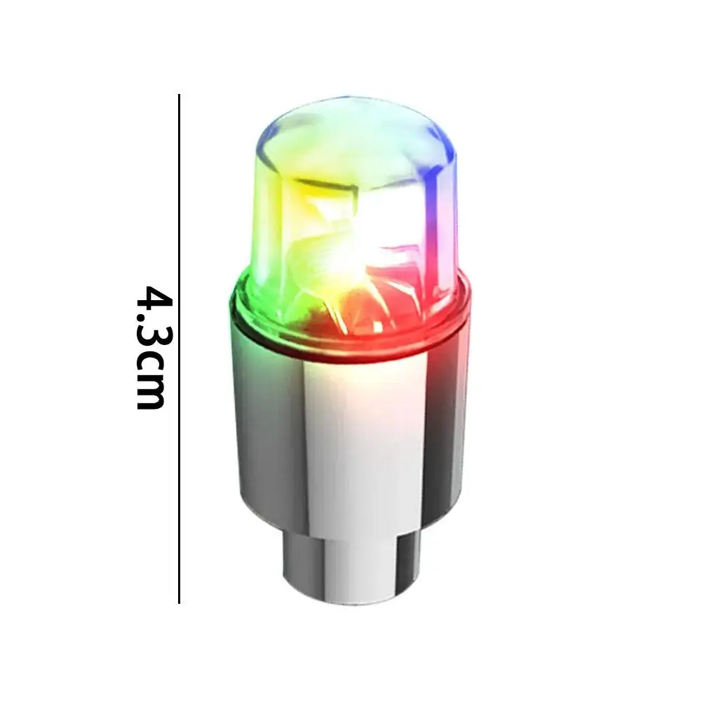 2pcs 5Color Motorcycle Neon Lamp Valve Cover Lights Universal Decort Motorcycle Car Wheel Lights Luminous Tire Car Ambient Light image 5