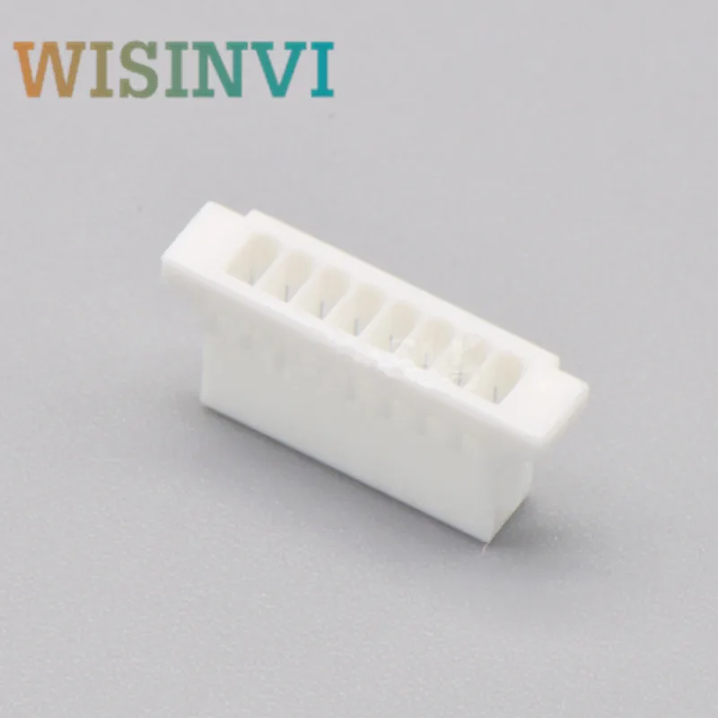 100pcs SHR-08V-S-B  SHR-09V-S-B SHR-10V-S-B SHR-11V-S-B SHR-12V-S-B SHR-13V-S-B Rubber shell  8P/9P/10P/11P/12P 1.0MM connectorp