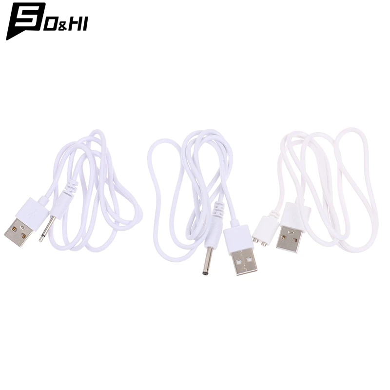 1PC Replacement DC Charging Cable 2.5mm USB Adapter Cord Fast Charging Cord New For Most Wand Massager