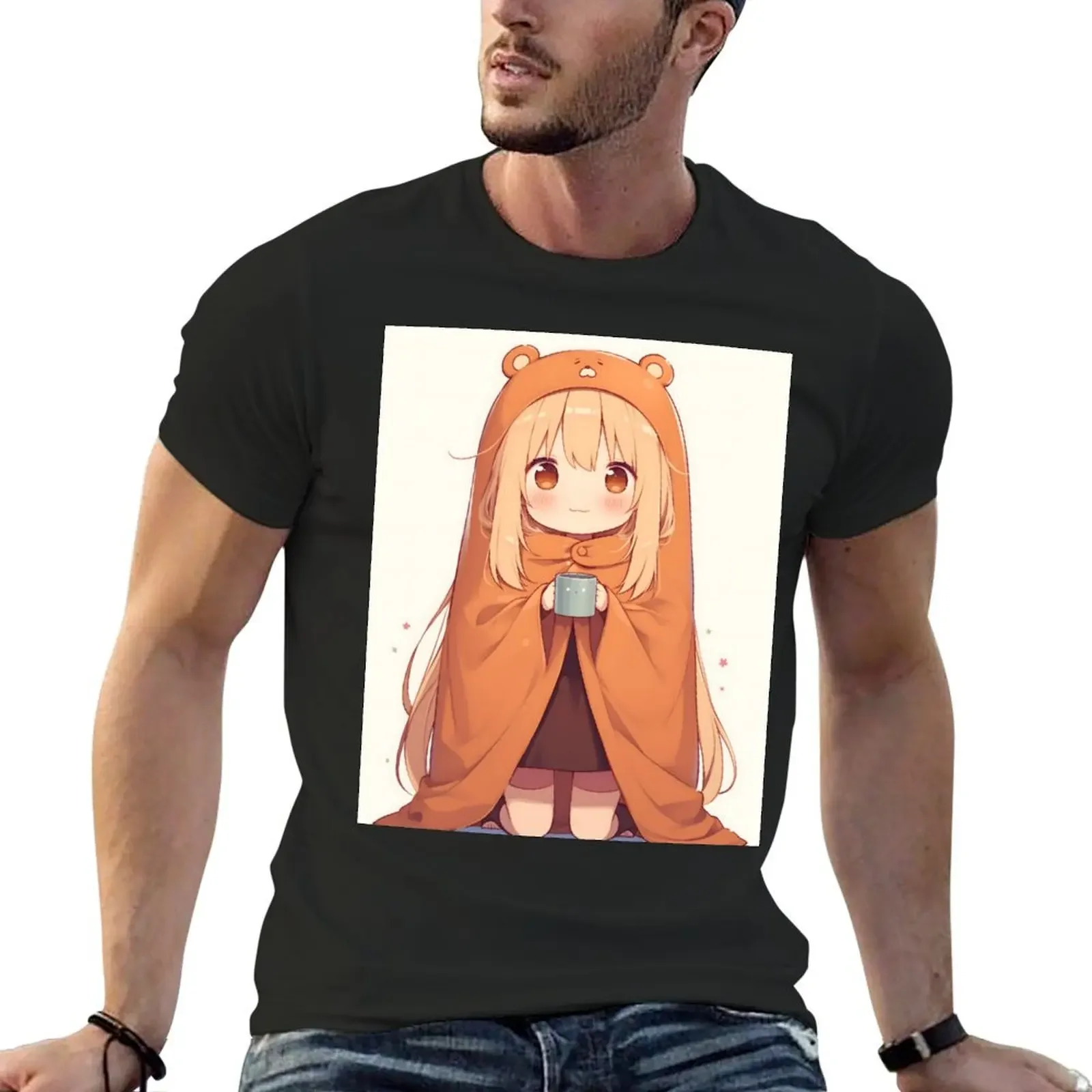 Umaru-chan - 7 T-Shirt plain blanks mens champion t shirts