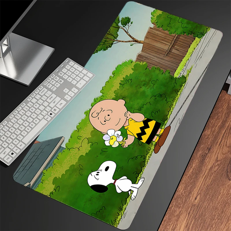 لوحة الماوس N على الانزلاق كبيرة سنوبي أنيمي الألعاب الملحقات Varmilo لوحة المفاتيح حصيرة مكتبية Gabinete ألعاب السجاد ماوس الفأر حصيرة