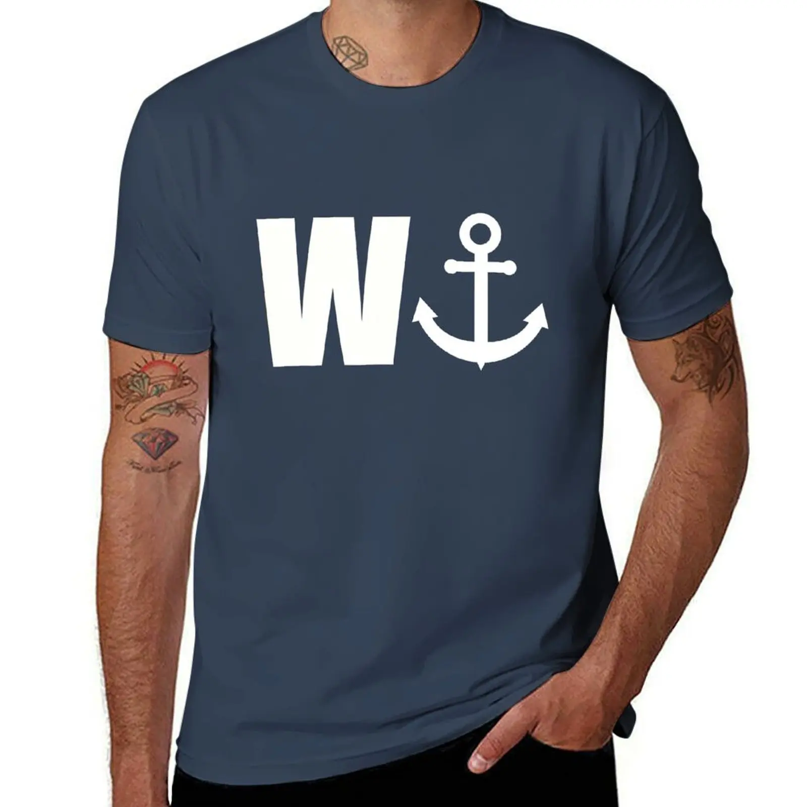 W ANCHOR Funny Wanker T-Shirt new gifts and t-shirts summer shirt anime shirts men