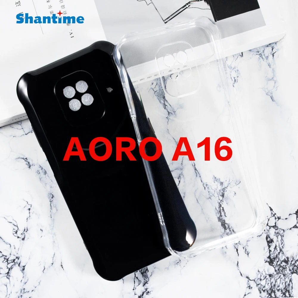 

Для AORO A16 гелевый пудинг силиконовый защитный чехол для телефона из мягкого ТПУ