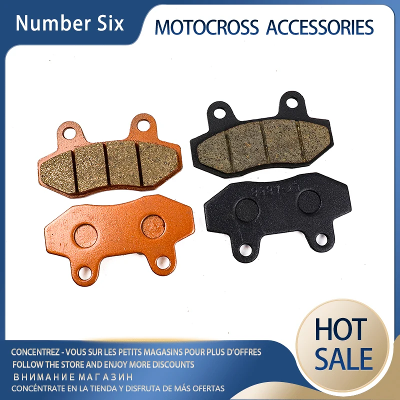 

Wear-Resisting Copper Front Brake Pads Shoes For 50cc 110cc 125cc 140cc 150cc 160cc 175cc CRF KLX TTR GPX Pit Dirt Bikes