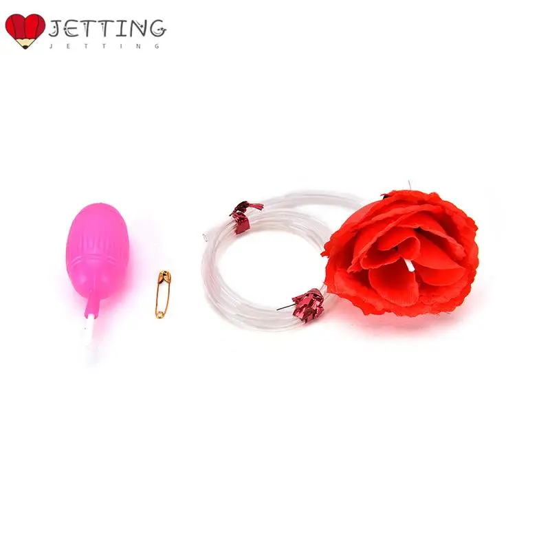 1 قطعة ماجيك خدعة مضحك نكتة المزحة لعب المياه بخ روز مهرج الزهور