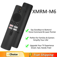 XMRM-M6 Voice remote Control For Xiaomi mi 2nd Gen Box Applicable to TV Box S (2nd Gen) 4K Ultra HD Streaming Media Player