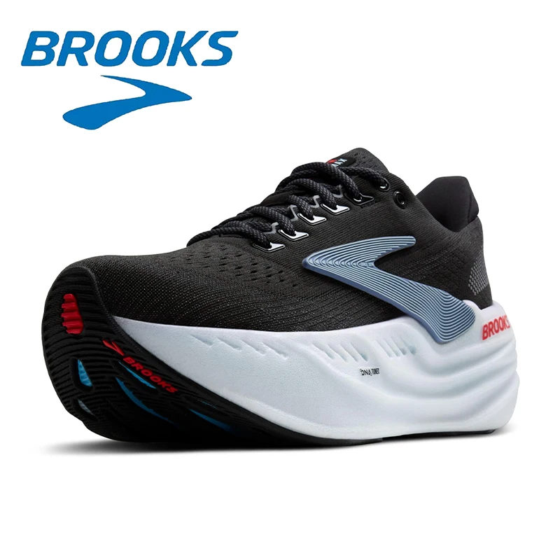 

Brooks Glycerin Max Fashion Black Blue Men's Casual Running Shoes Lightweight Fashion Sports Shoes Men Shoes
