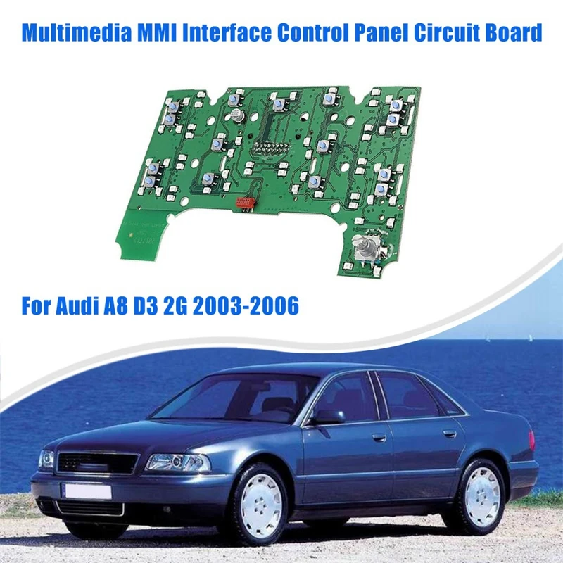 Untuk A8 D3 2G 2003-2006 papan sirkuit Panel kontrol antarmuka MMI Multimedia 4E1919612 suku cadang pengganti