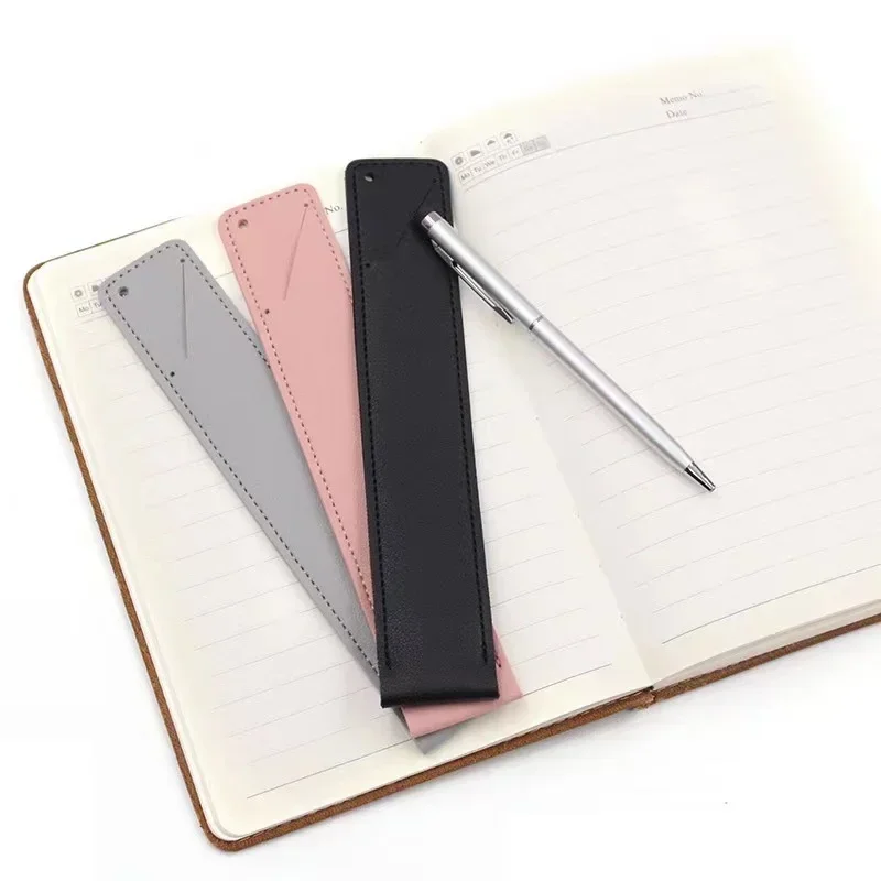 Leather Anti-scroll Pouch Cap Stylus Pen Cover For IPad Apple Pencil Case Holder Holder Nib Cover Tablet Touch Pen Protective