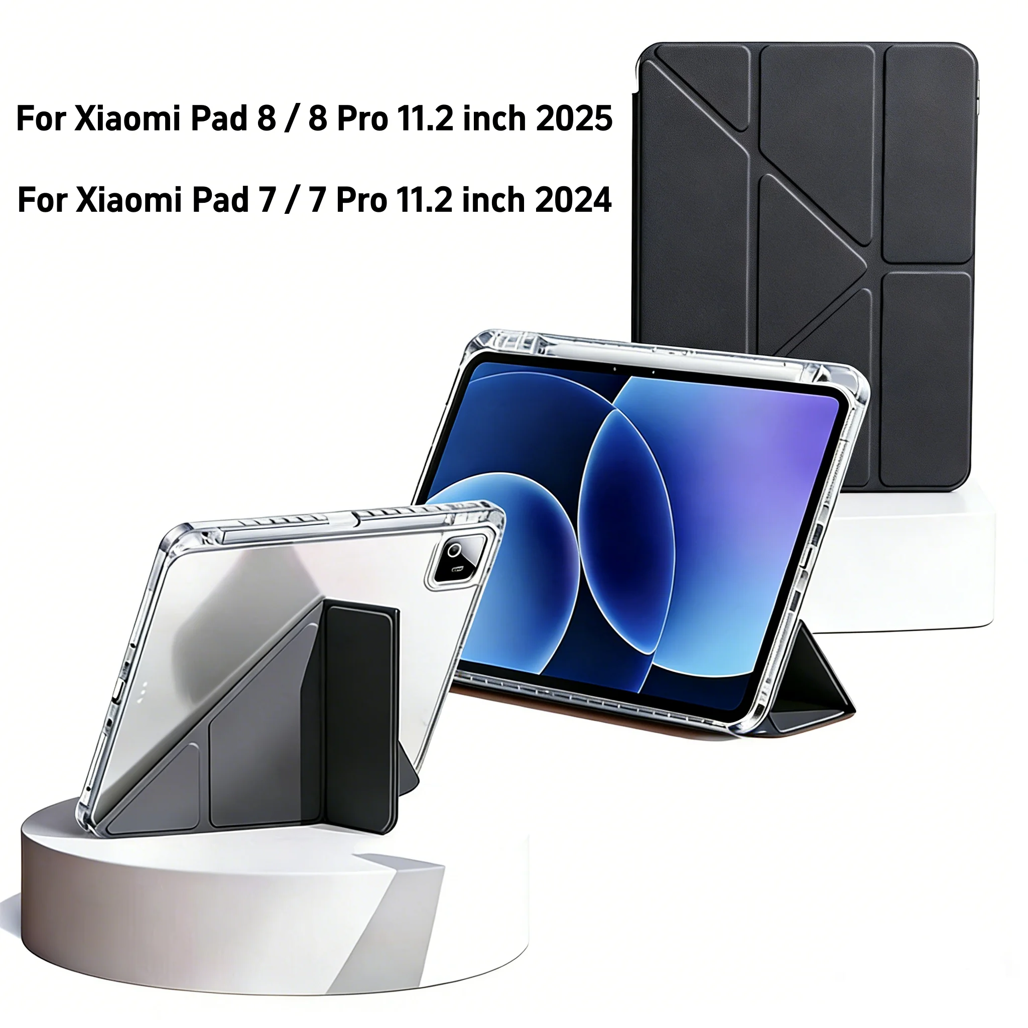 

Magnetic Stand Pencil Holder Cover for Xiaomi Pad 8 Pro/Mi Pad 8 2025 11.2 Inch Case Funda for Xiaomi Pad 7/MiPad 7 Tablet 2024