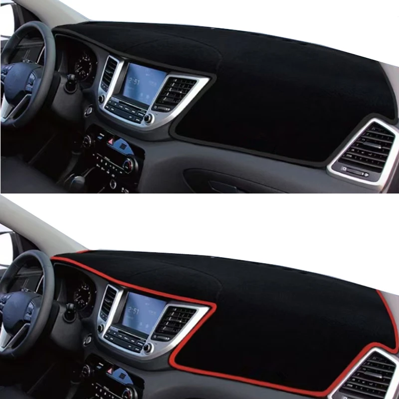Car Accessories For Hyundai Tucson TL 2015 2016 2017 2018 Dashboard Cover Dash Mat Dashmat Protector Instrument Sun Shade Carpet