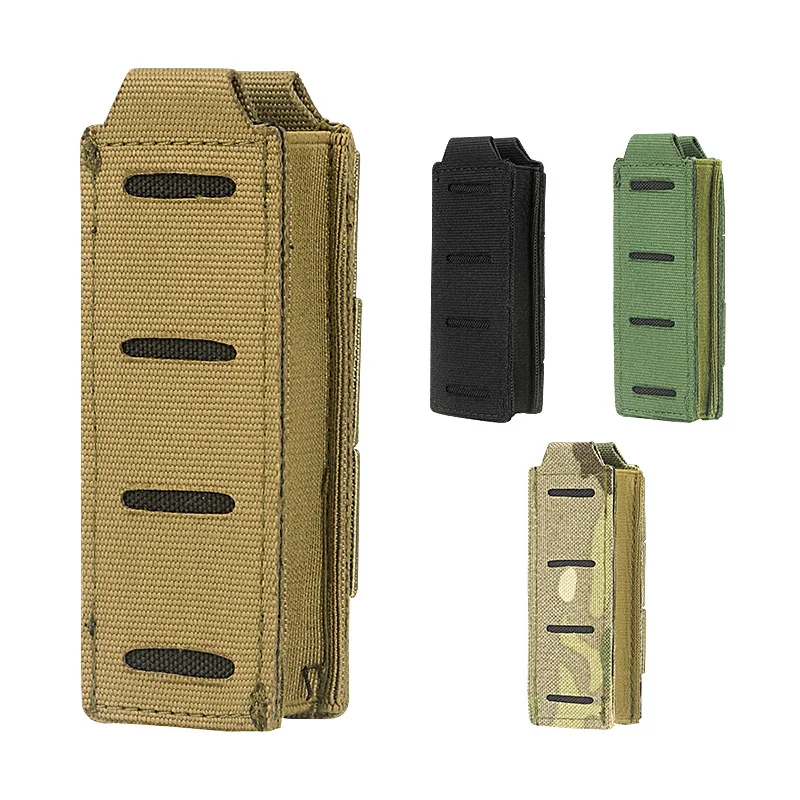 

Army Magazine Pouches Military Fastmag Belt Clip plastic molle pouch bag 9mm softshell G-code Pistol Mag Carrier tall