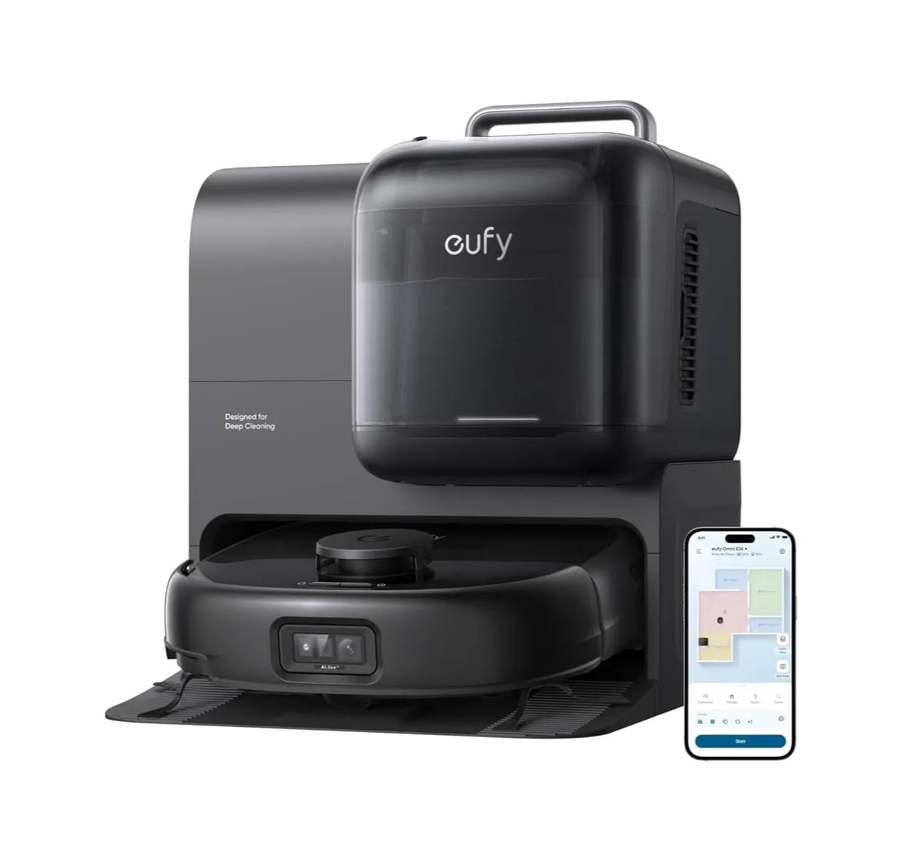 

ЛУЧШЕЕ ПРЕДЛОЖЕНИЕ: Робот-пылесос Eufy E25 Omni, Новинка