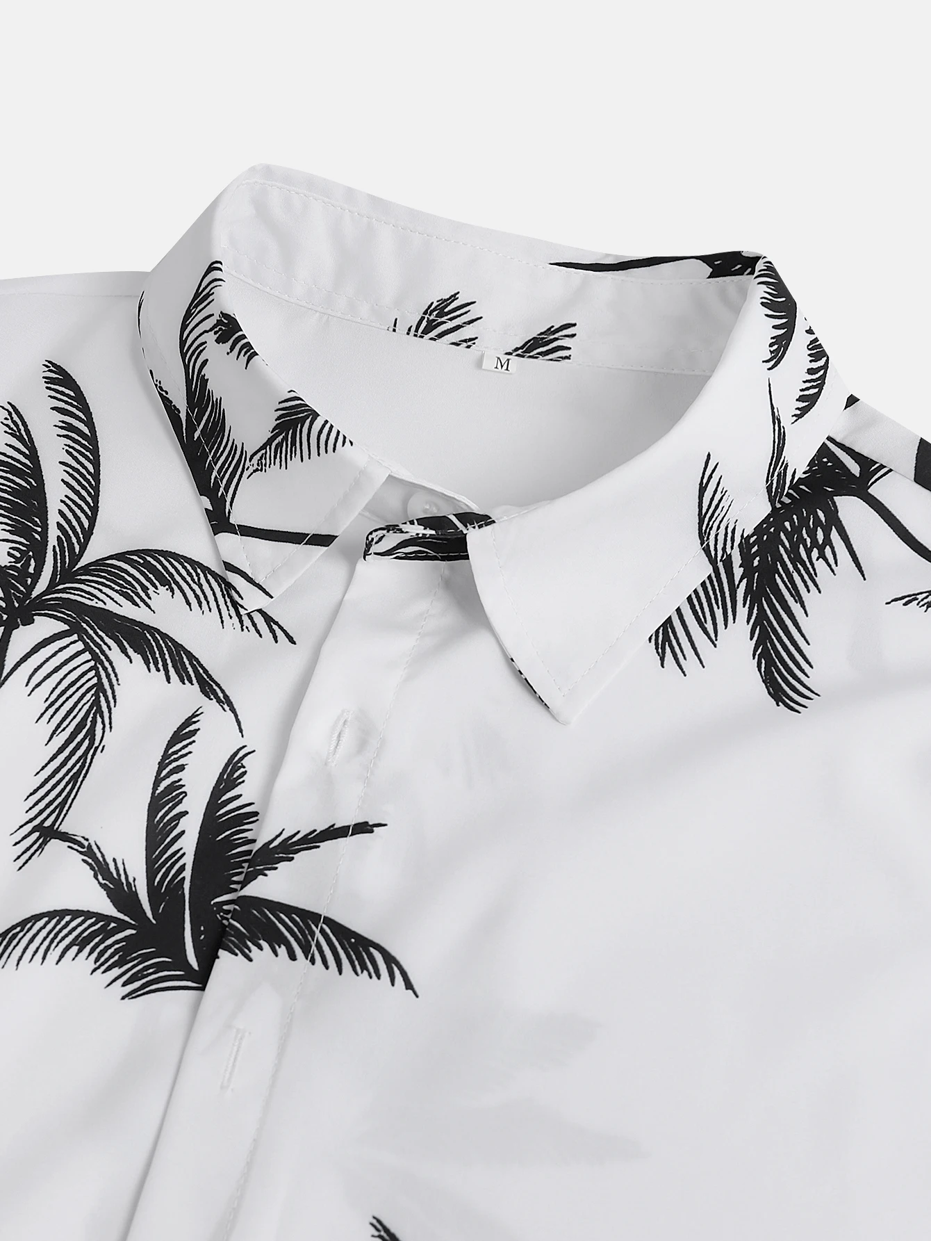 2024 Men\'s Fashion digital Printed short-sleeved Shirt Men\'s Hawaiian printed shirt