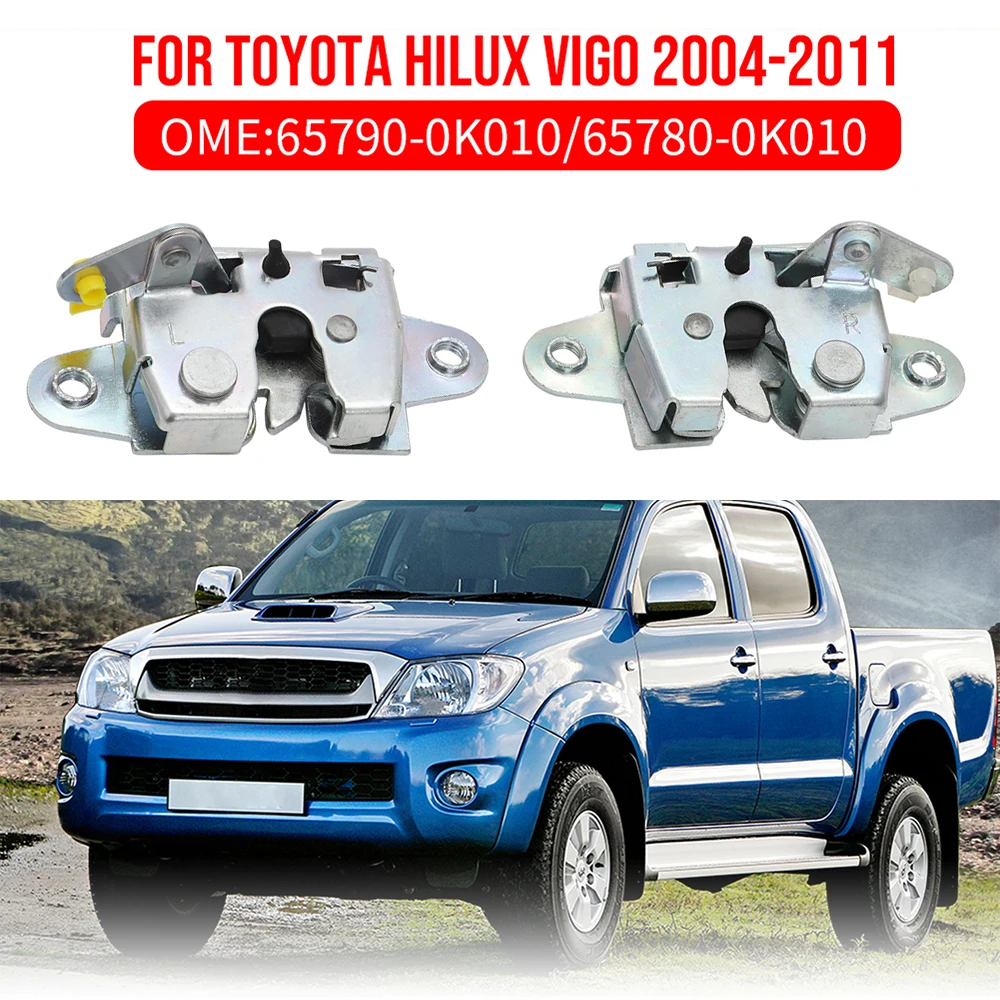 65790-0k010 65780-0k010 Autotür schloss Heckklappen schloss zurück für Toyota Hilux Vigo 2004 2005 2006 2007 2008 2009 2010 2011