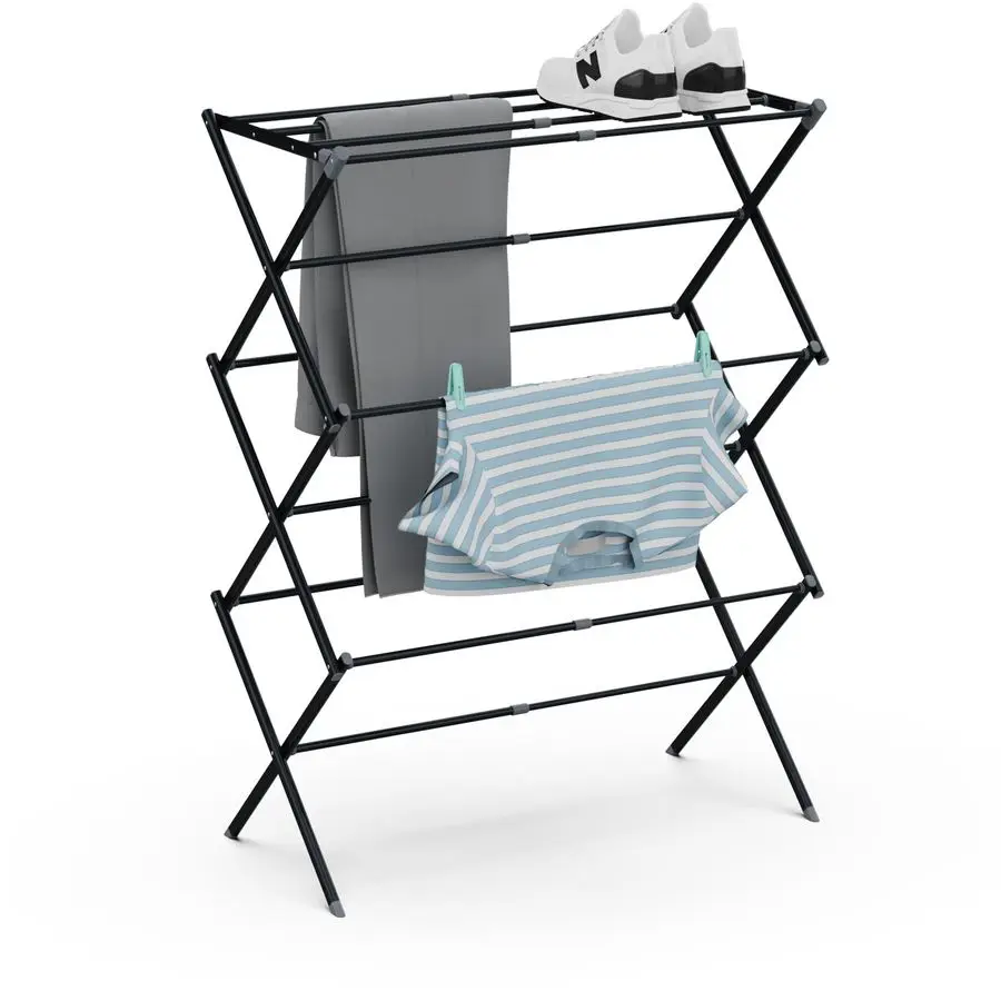 

Rack for Laundry, Foldable Clothes Drying Rack, Small Collapsible Dry Rack for Clothes, Use for Indoor amp Outdoor Drying Clothe