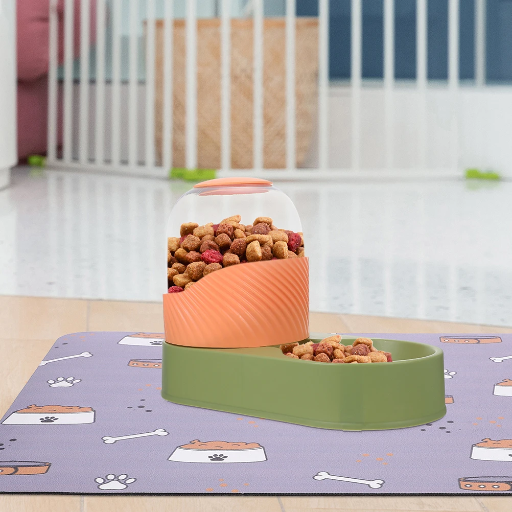 

Dog Feeding Mat Thick Absorbent Pet Food Water Bowl Protector Large Cat Dining Pet Floor Rug Mat Floor Rug