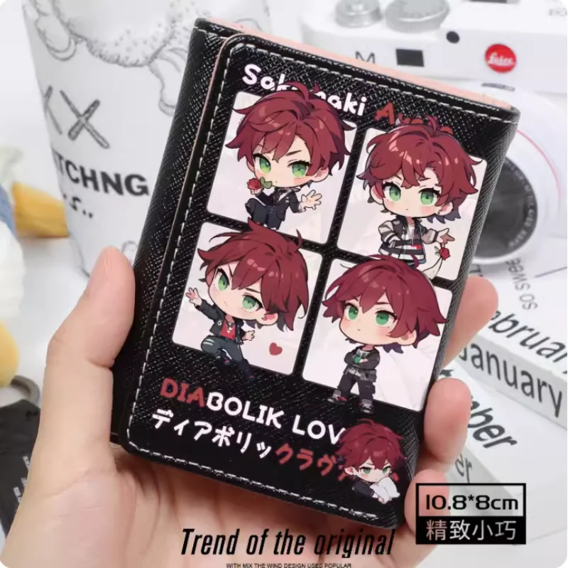 Anime Diabolik Liefhebbers Sakamaki Ayato Fashion Wallets Pu Portemonnee Kaarthouder Hasp Geld Bag Cosplay Cadeau B595